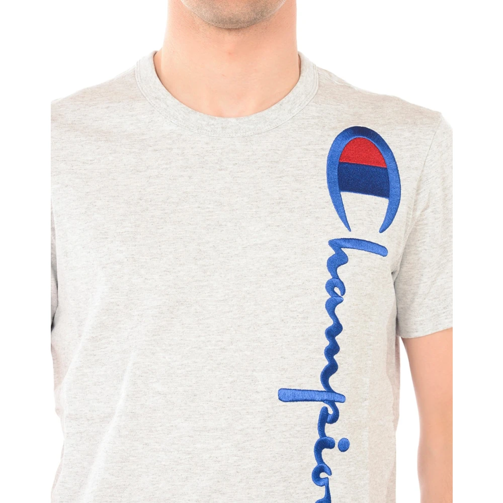 Champion Casual Sweatshirt Collectie Gray Heren