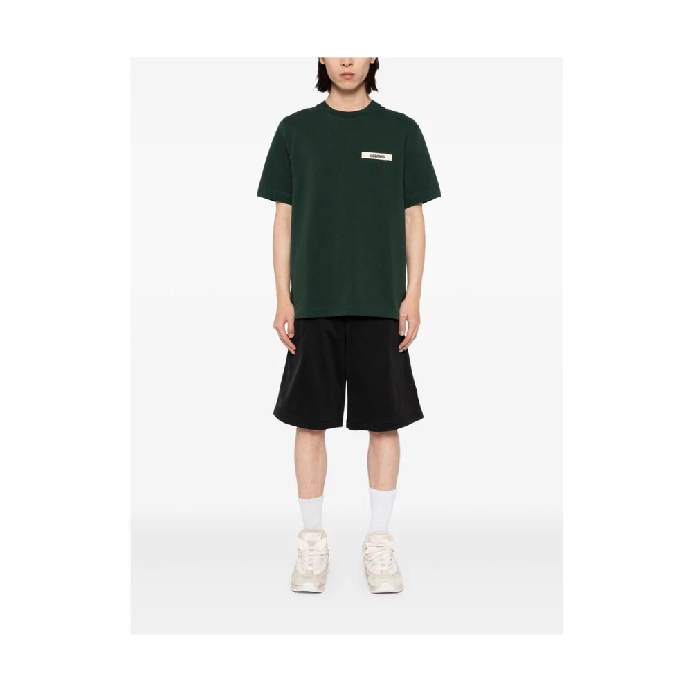 Jacquemus Groen T-shirt voor mannen Green Heren