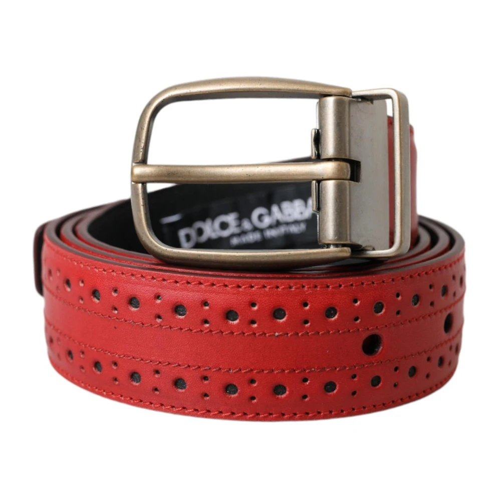 Dolce & Gabbana Hombre Rojo Accesorios, Talla: One Size