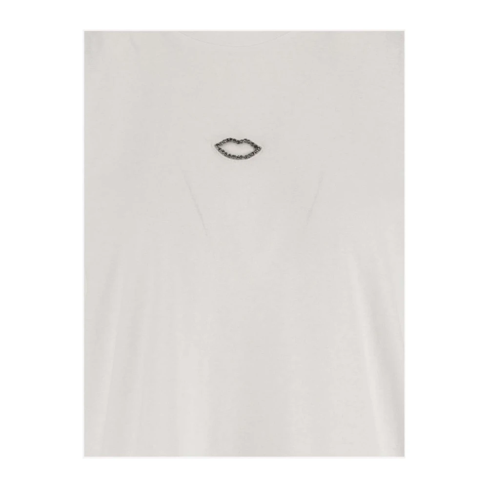 Stella Mccartney Elegante Zwarte Schoudertas White Dames