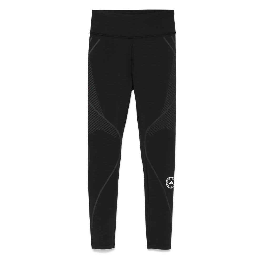 Adidas by stella mccartney Sportieve Leggings voor Vrouwen Black Dames