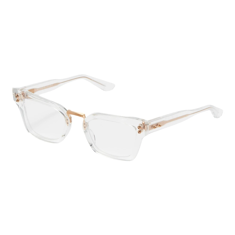 Akoni Kristalheldere Cat-Eye Bril White Dames