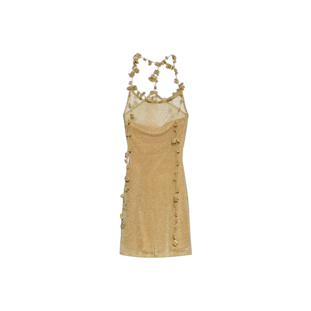 Cult Gaia Jurk Alonza Yellow Dames
