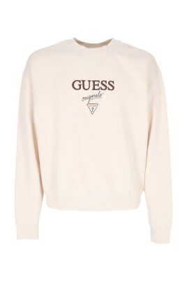 rund-hals-sweatshirt-med-logo