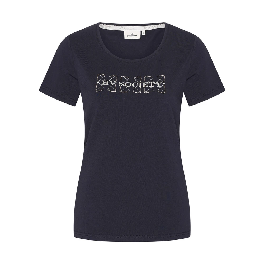 HV Polo Korte Mouw Top Dalan Blue Dames