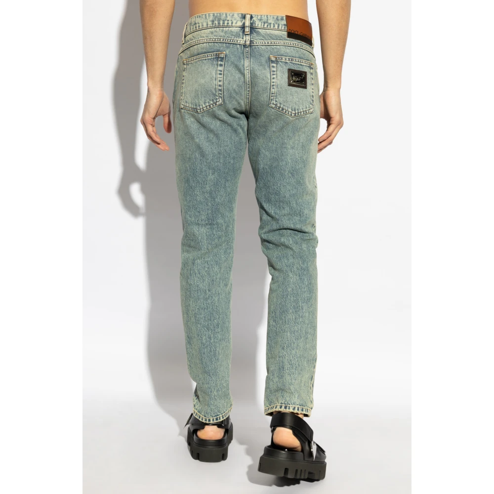 Dolce & Gabbana Skinny jeans Blue Heren