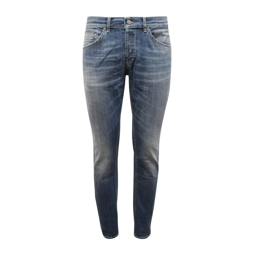 Dondup Men's Blue Slim Fit Jeans, W36, Skinny Fit Trousers