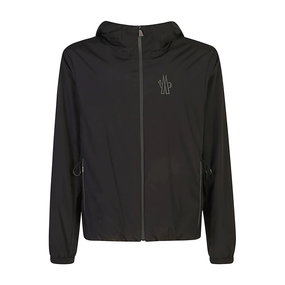 Moncler Zwarte outdoor shell jas Black Heren