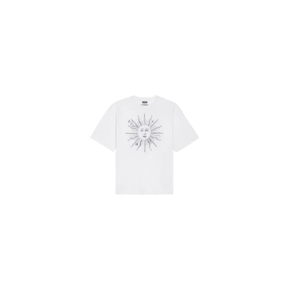 Jacquemus Zon T-shirt uit de Le Chouchou Collectie White Heren