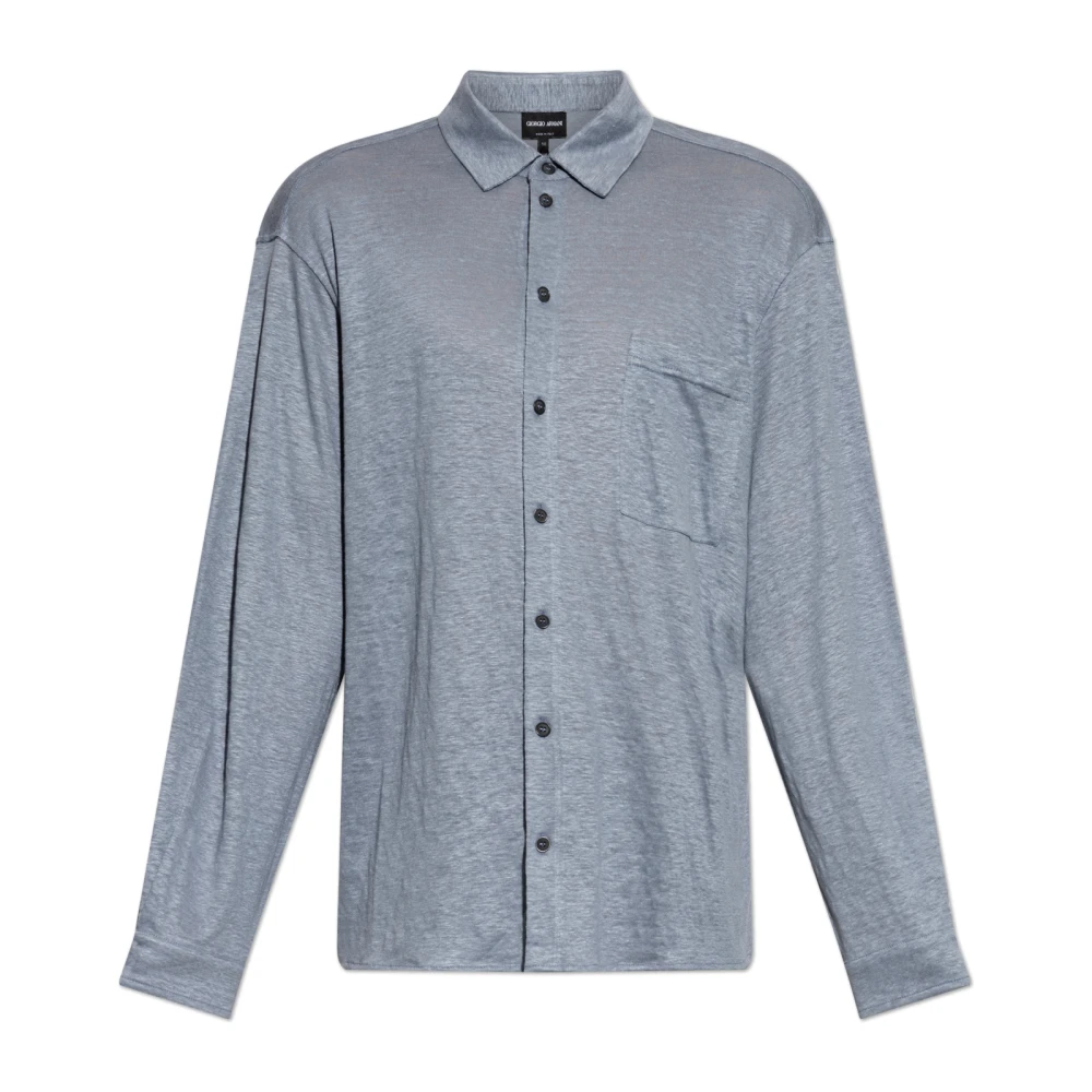 Giorgio Armani Herren Blau Shirts, 2XLgröße: