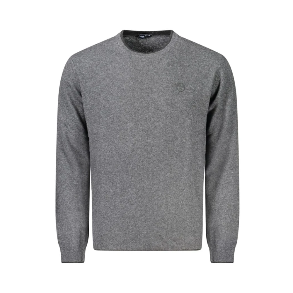 North Sails Grijze Kasjmier Trui Gray Heren