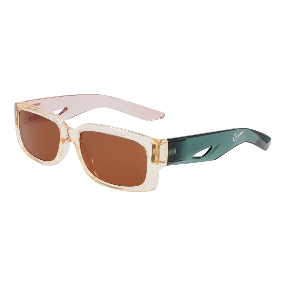 Nike Men's Beige Sunglasses, 56 Mm, Variant I Sunglasses In Coconut Milk/Brown