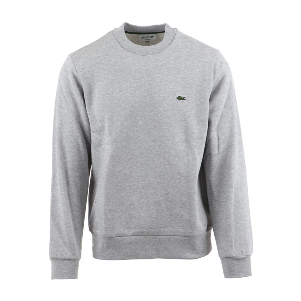 Lacoste Klassisk Krokodil Sweatshirt Gray, Herr