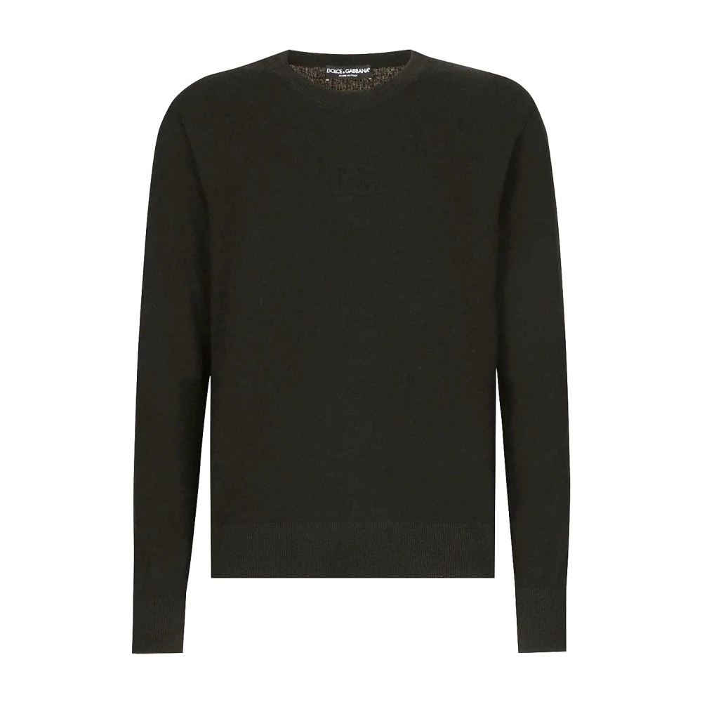Dolce & Gabbana Modieuze Sweater in Trendy Stijl Black Heren