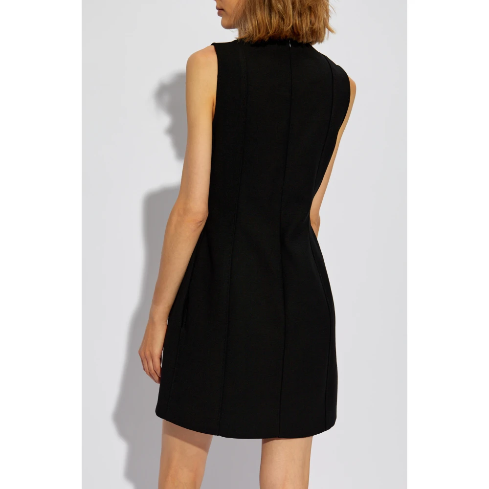 Stella Mccartney Mouwloze jurk Black Dames