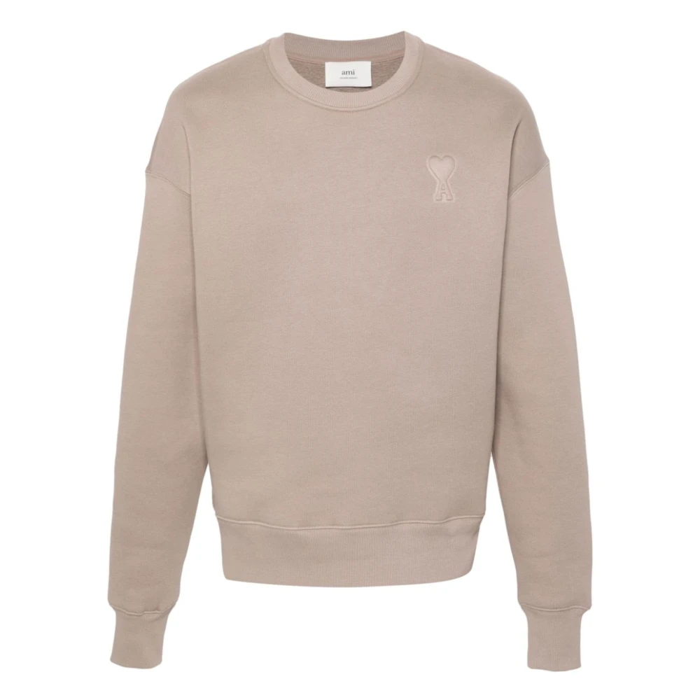 Casual Beige Sweatshirt