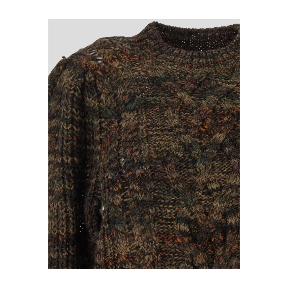 Isabel Marant Étoile Wollen Trui Brown Dames