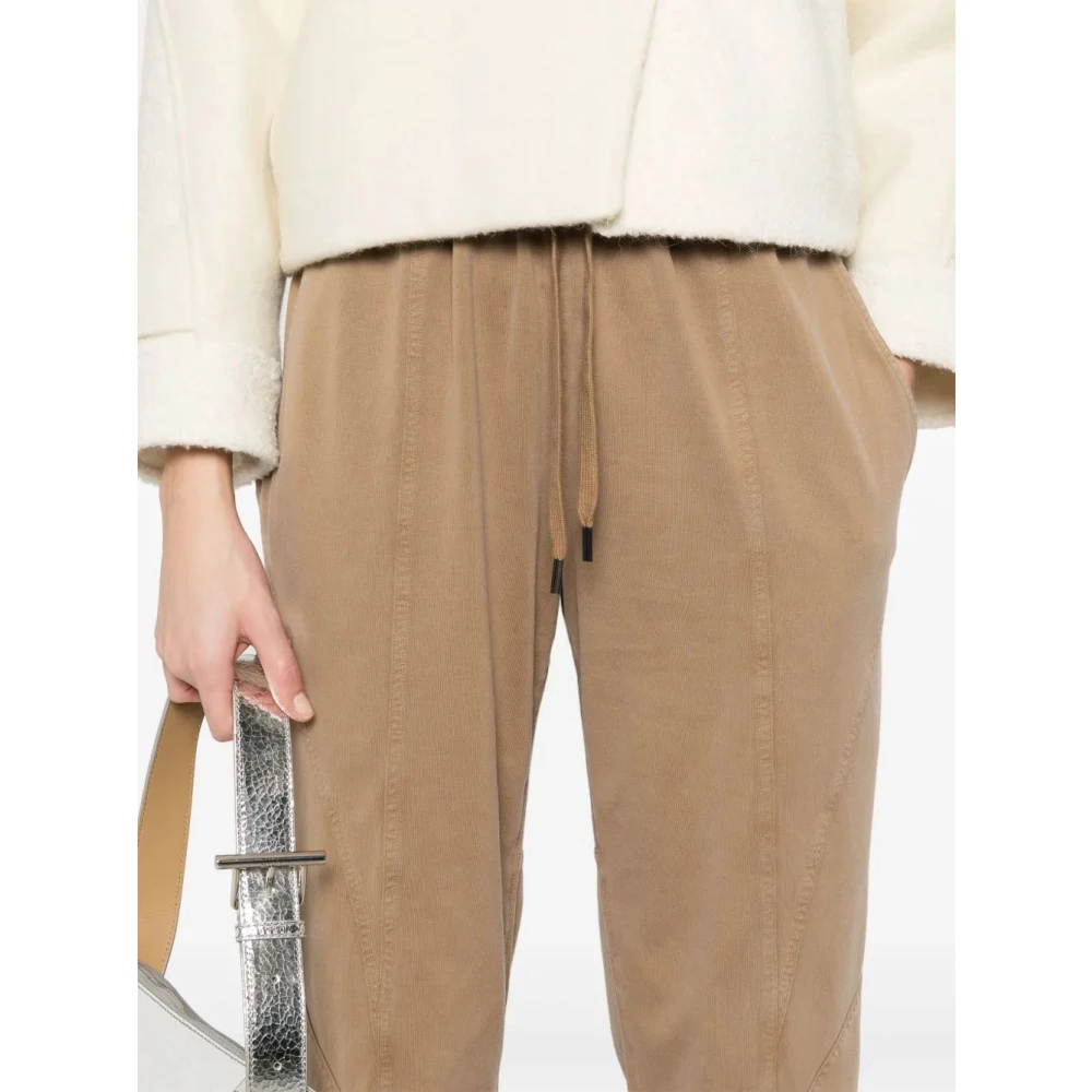 Isabel Marant Étoile Elegante Regina Broek voor Vrouwen Beige Dames