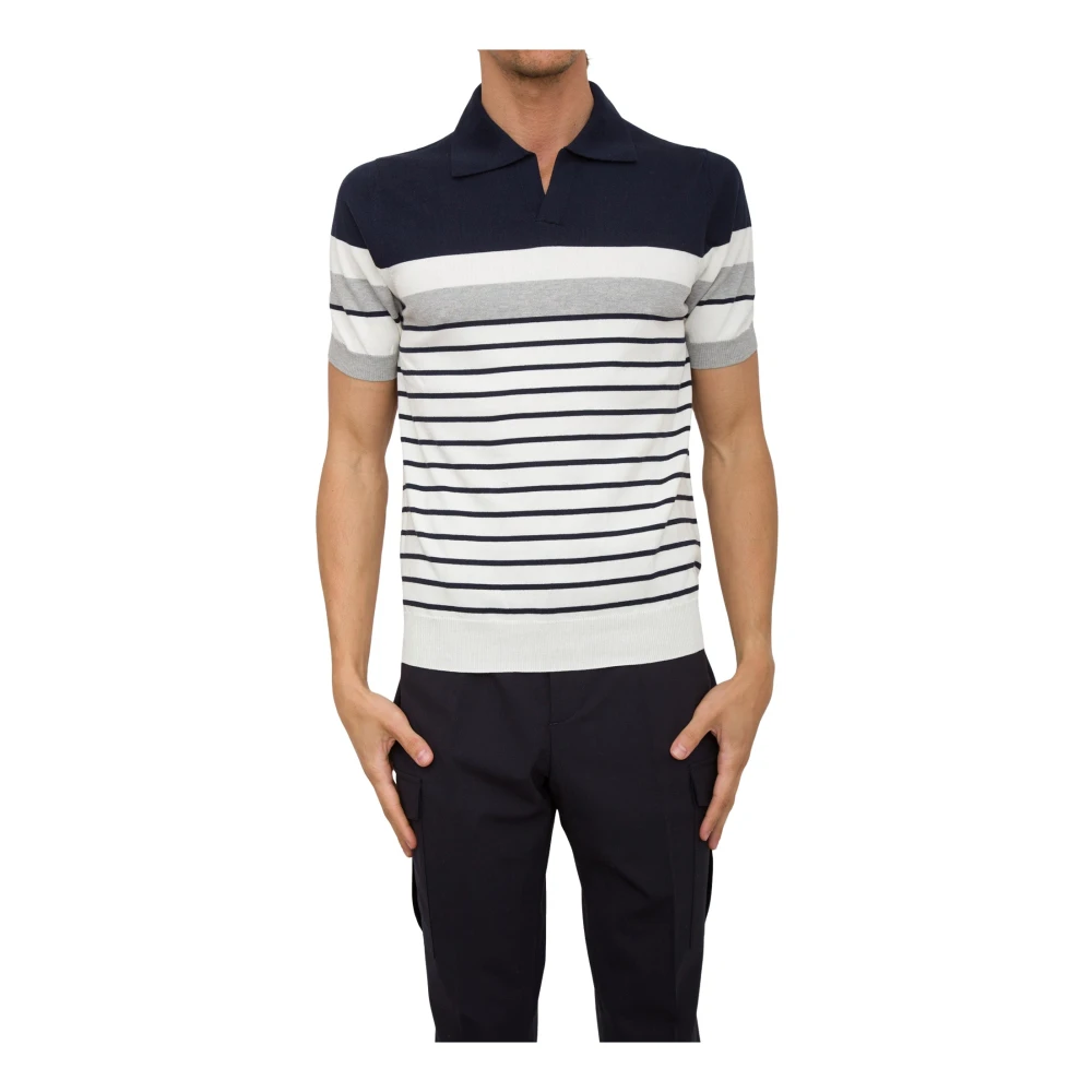 PESERICO Klassieke Polo Shirt Multicolor Heren