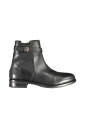bottines-en-cuir-noir-pour-femme
