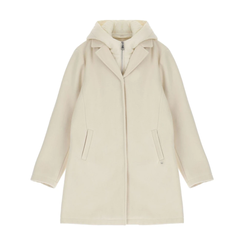 Please Stijlvolle Jas voor Mannen en Vrouwen Beige Dames