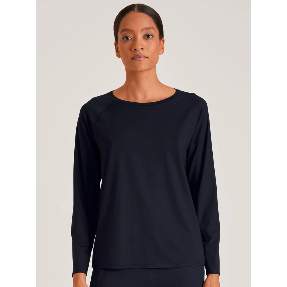 CALIDA Lange mouwen overhemd Blue Dames