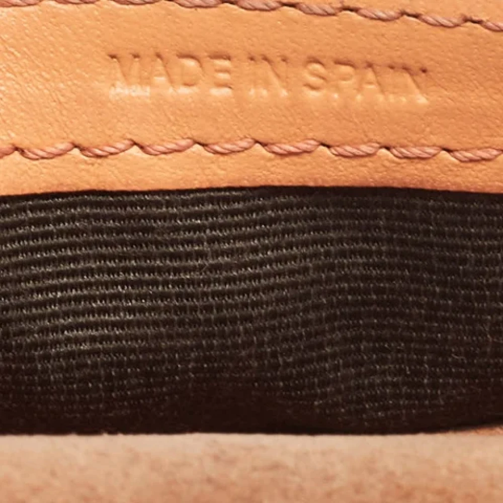 Carolina Herrera Pre-owned Leather wallets Orange Dames