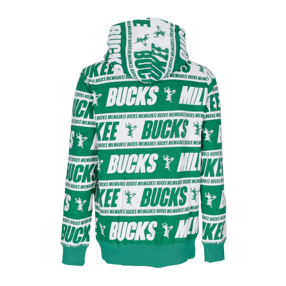 Mitchell & Ness NBA Teamwrap Hardwood Classics Hoodie Green Heren