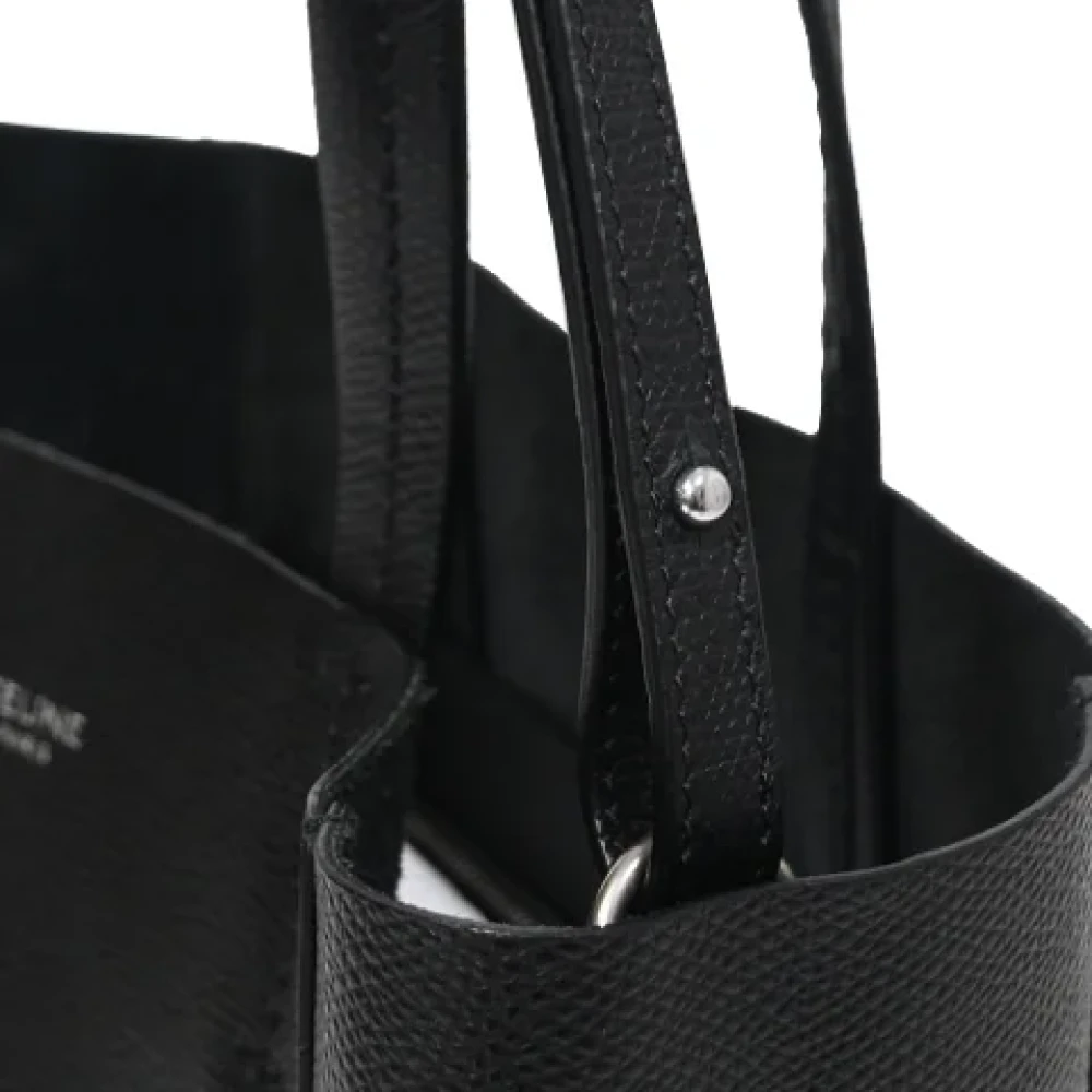 Celine Vintage Pre-owned Leather totes Black Dames