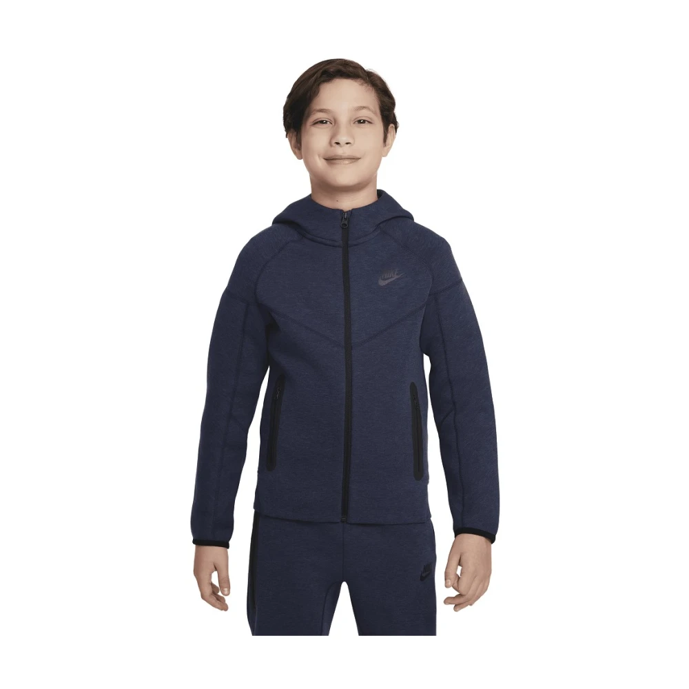 Nike Tech Fleece Träningsdräkt Barn Blå Pre-Order Blue, Pojke