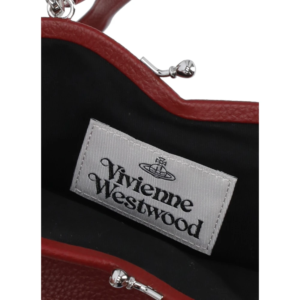 Vivienne Westwood Rode Synthetisch Leren Tas met Orb Logo Red Dames