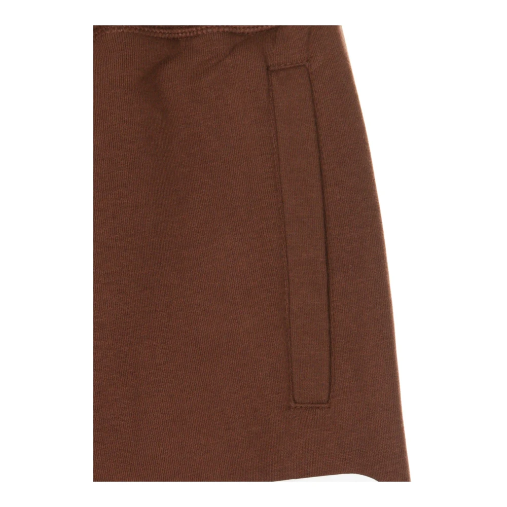 Fila Klassieke Fleece Trainingsbroek in Chocolade Brown Heren