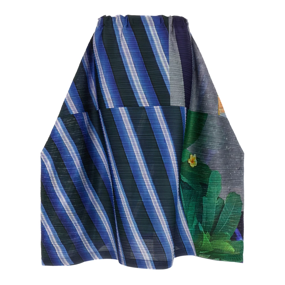 Issey Miyake Women's City Collage Midi Skirt