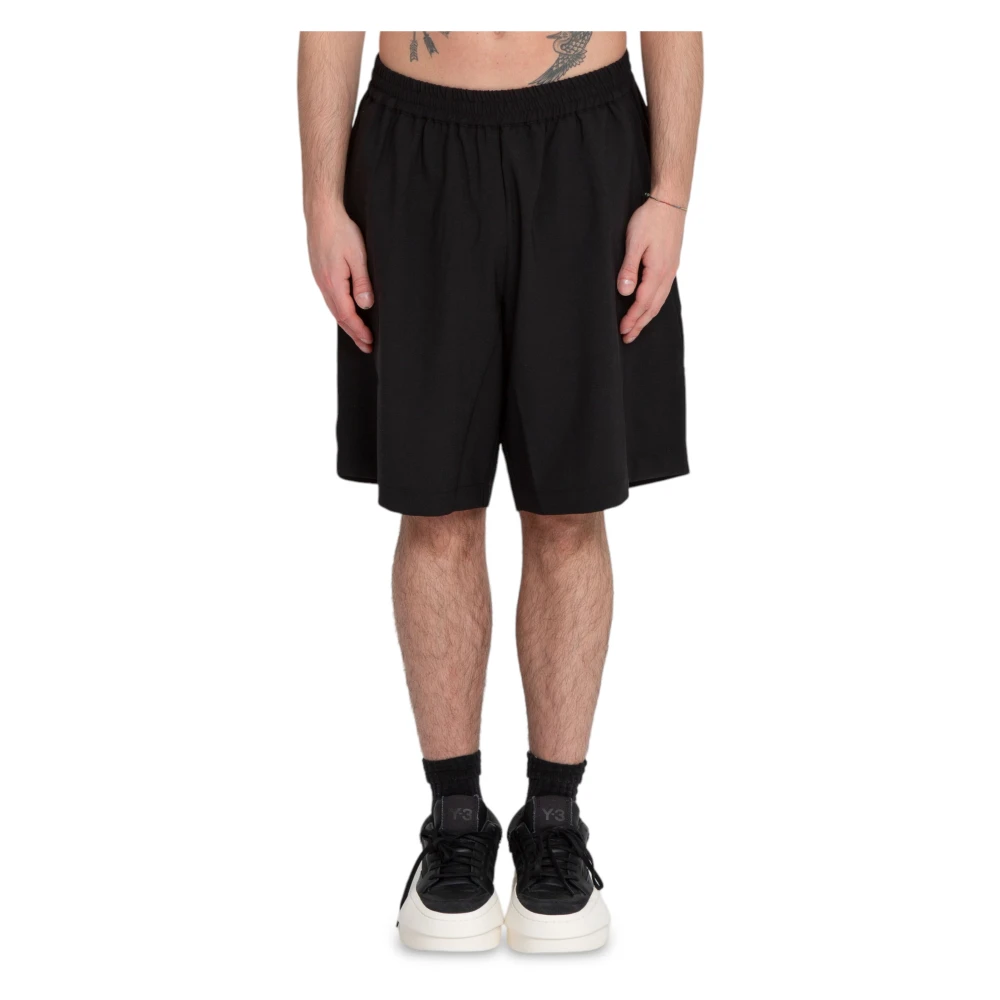 Bonsai Wollen Mand Shorts Black Heren