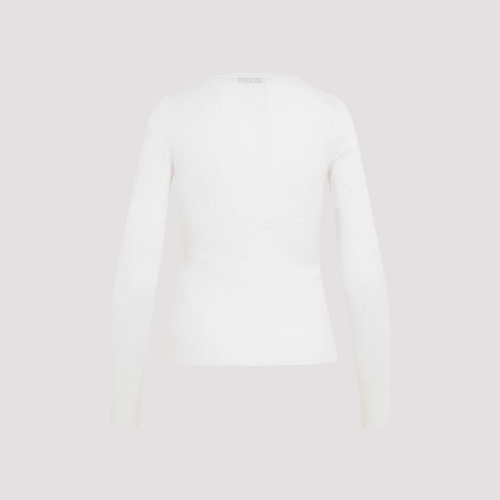 Gabriela Hearst Ivory Julian Henley Shirt White Dames