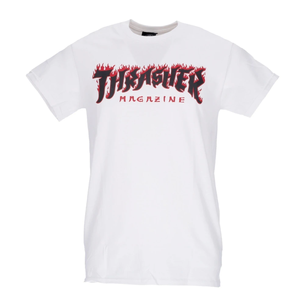 Thrasher T-Shirts White Heren