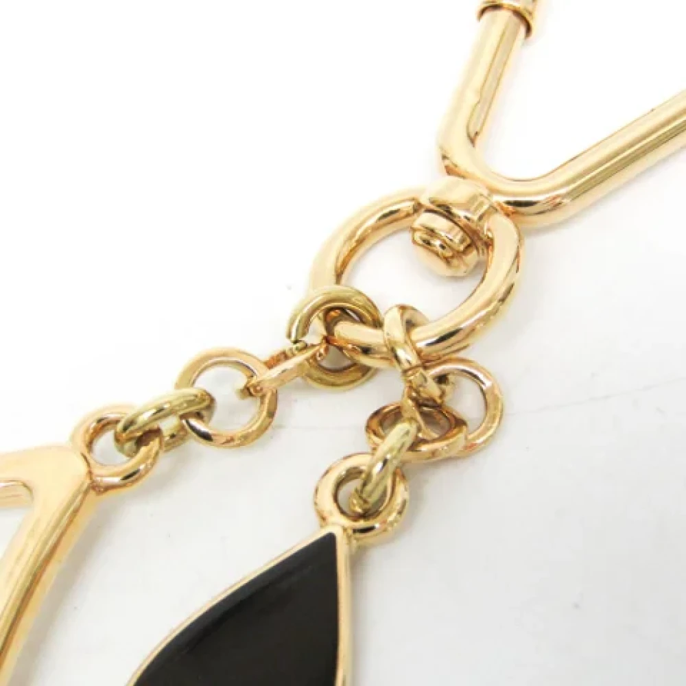 Louis Vuitton Vintage Pre-owned Metal key-holders Yellow Dames