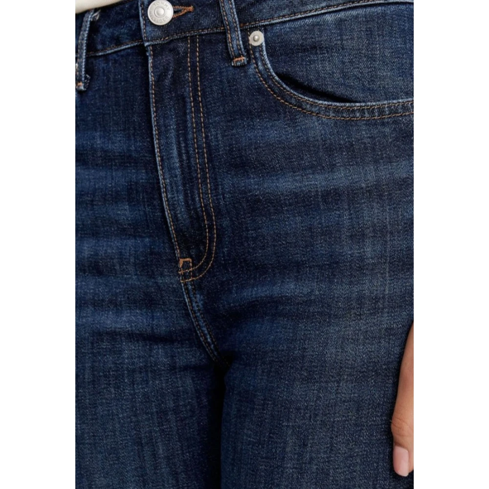 Tommy Hilfiger Donkerblauwe Slim Cigarette Jeans voor Vrouwen Blue Dames
