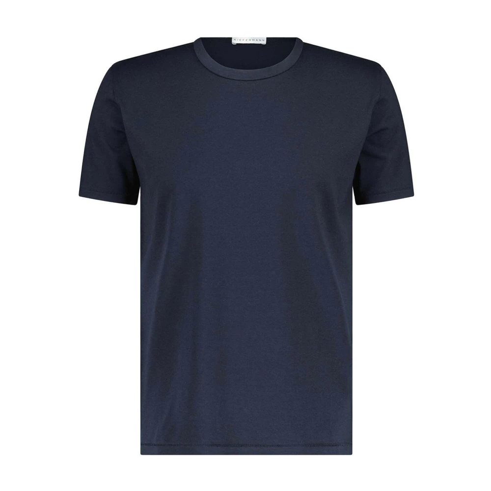 Kiefermann Katoenmix Held T-Shirt Blue Heren