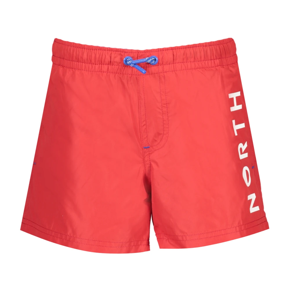 North Sails Unisex Kids Red Swim Boxer - Kids Swimming Trunks - 12 Y - Kids