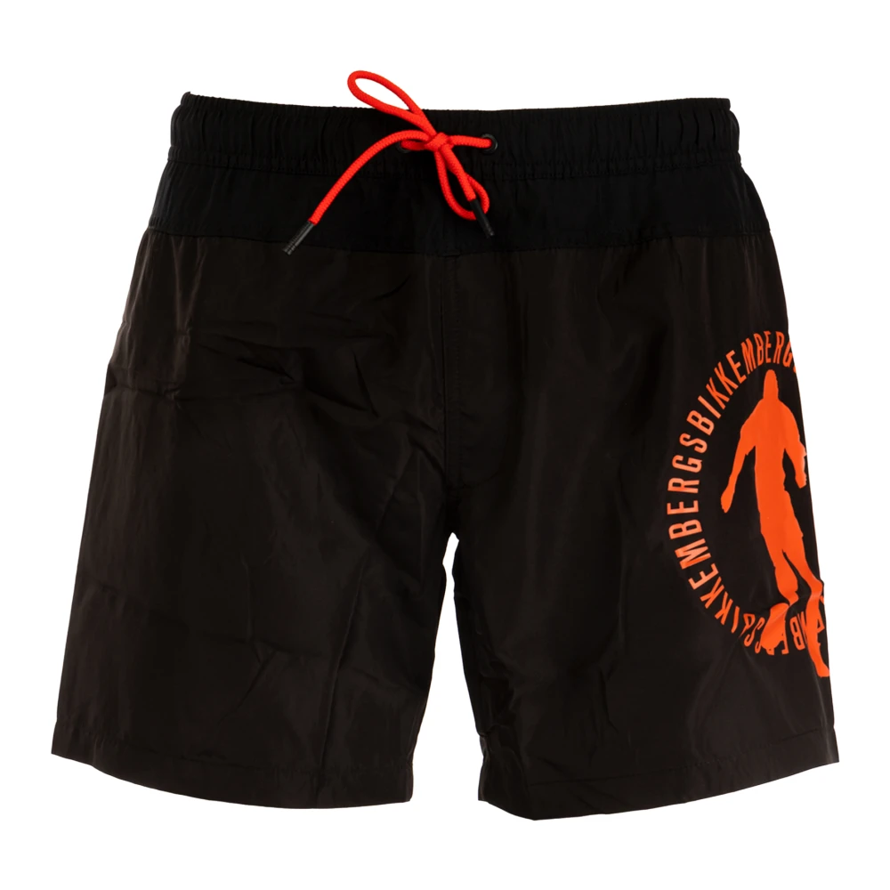 Bikkembergs Heren Boardshorts voor de zomer Black Heren