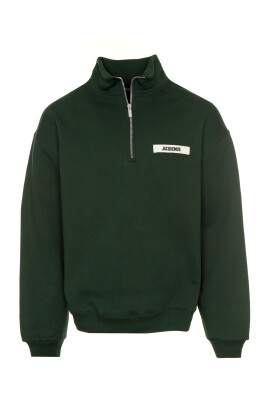 sweatshirt-a-demi-zip-gros-grain