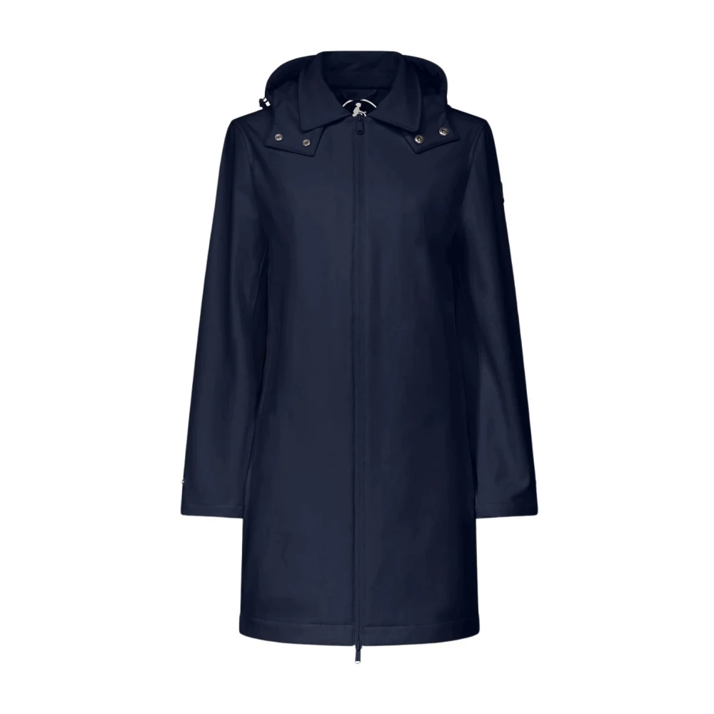 Jott Waterdichte Parka met Afneembare Capuchon Blue Dames