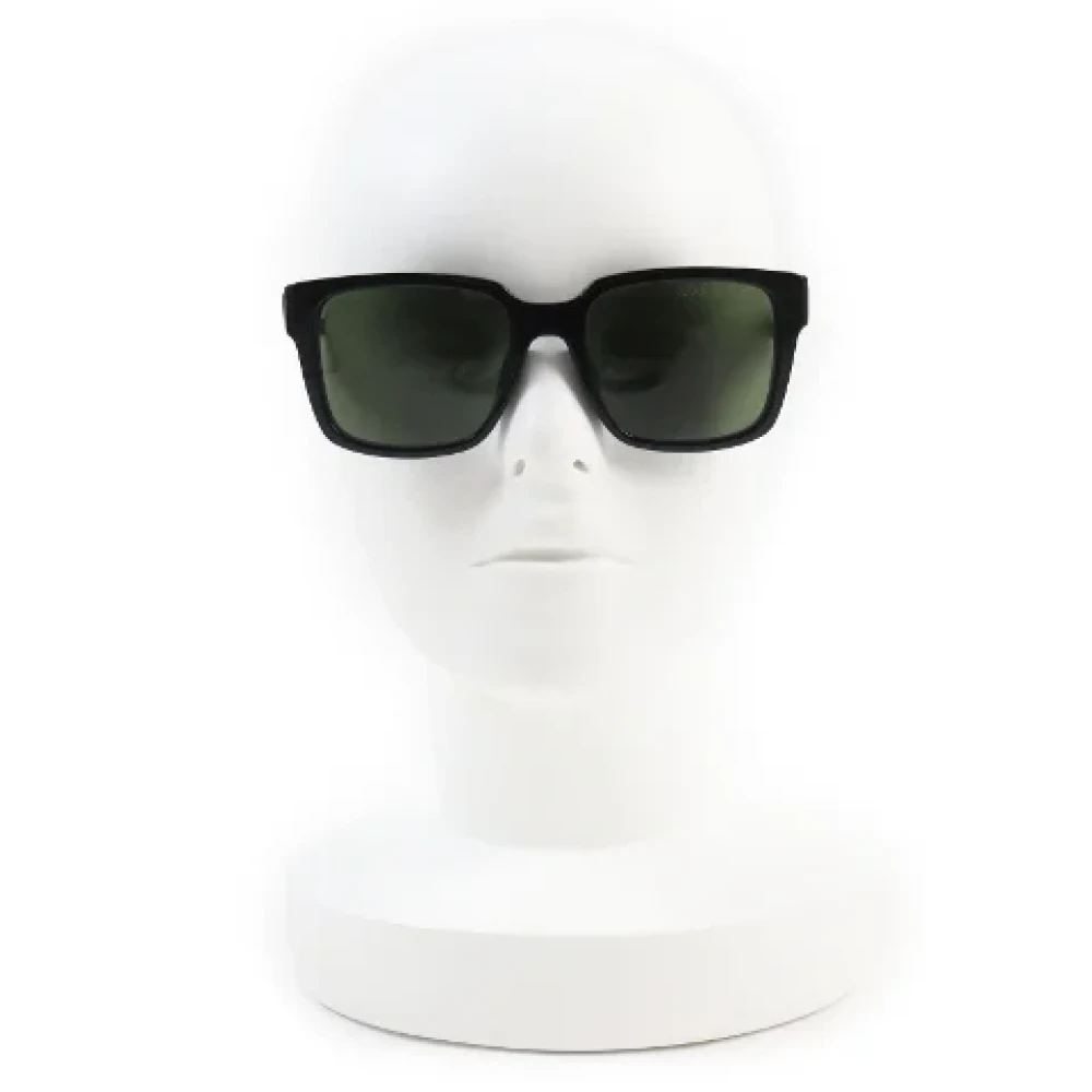 Louis Vuitton Vintage Pre-owned Fabric sunglasses Black Dames