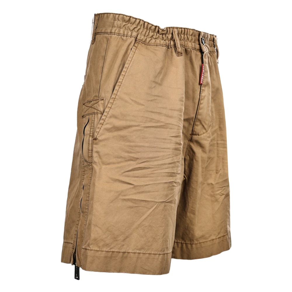 Dsquared2 Casual Shorts Beige Heren