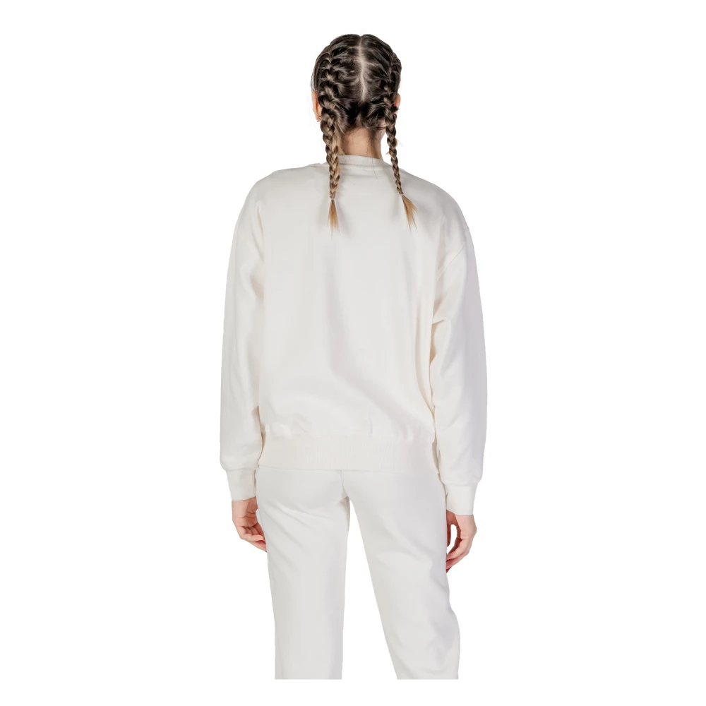 Guess Lente Zomer Onbedekte Sweatshirt Beige Dames