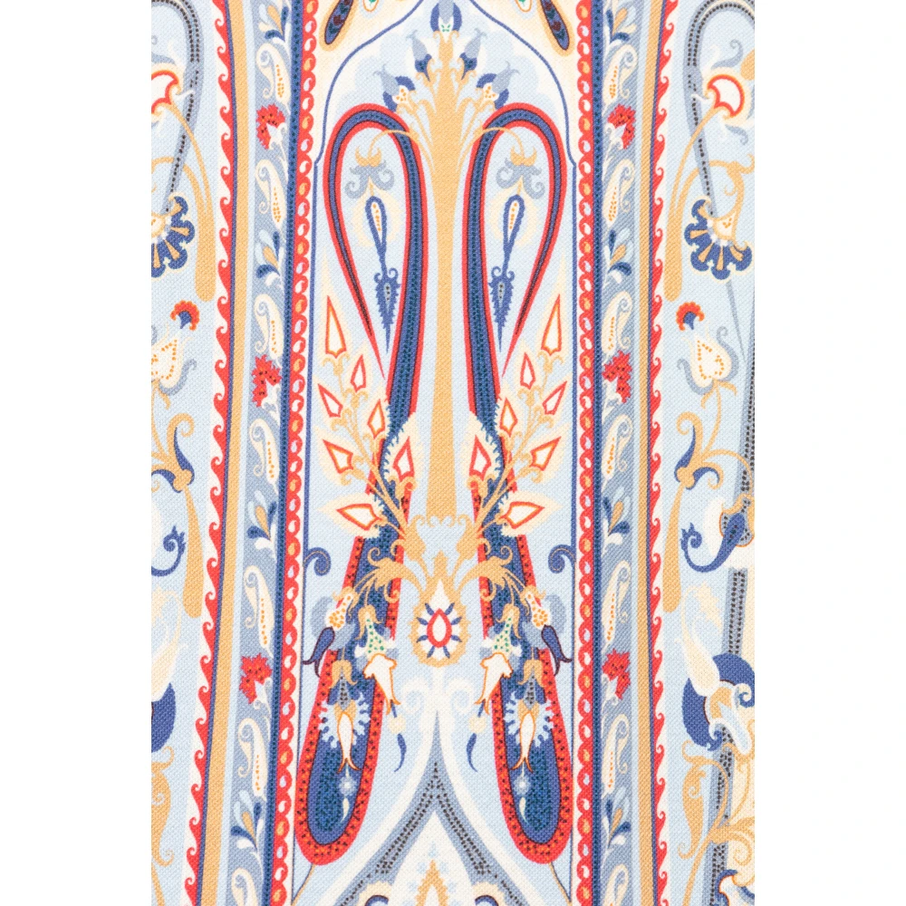 ETRO Polo met patroon in Multicolor Heren