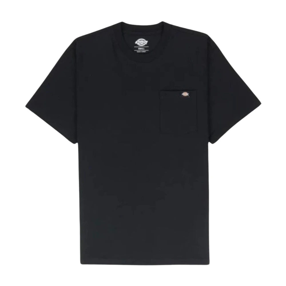 Dickies Mannen Zak Tee in Zwart Black Heren