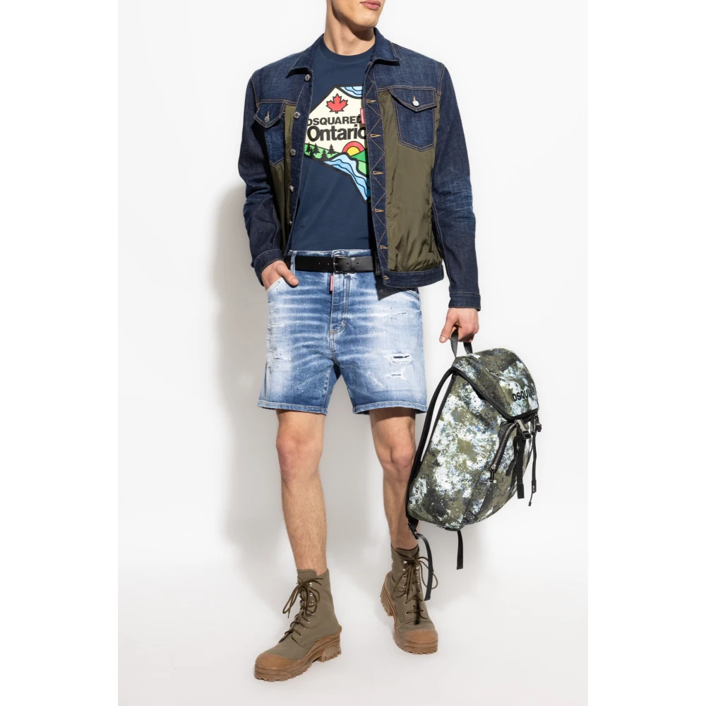 Dsquared2 Denim shorts Blue Heren