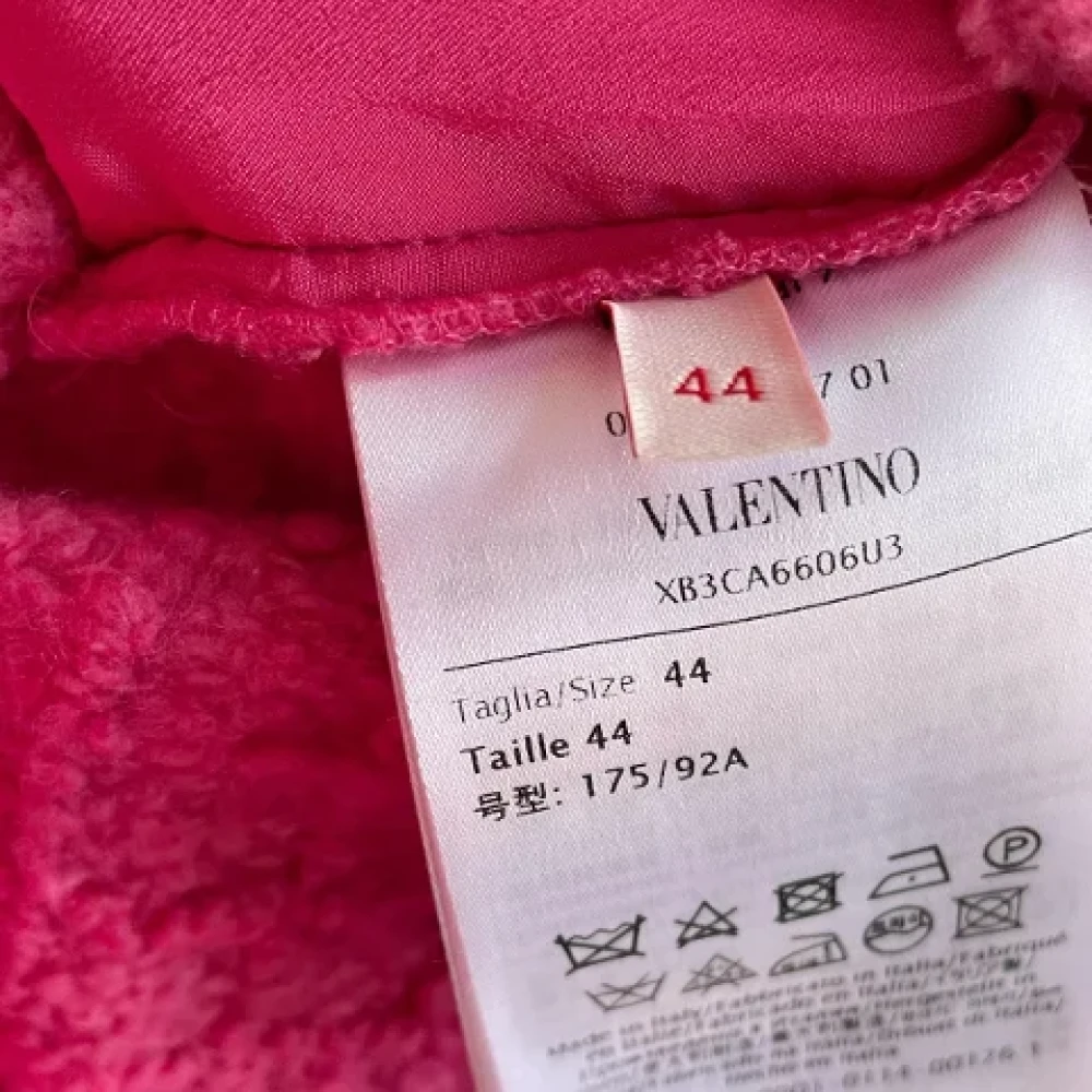 Valentino Vintage Pre-owned Fabric outerwear Pink Dames